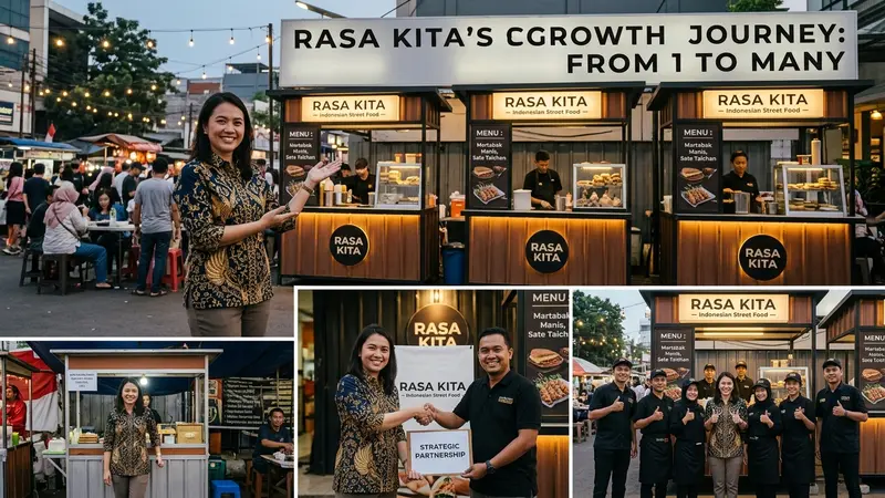 Mengembangkan Bisnis Single Booth Jadi Jaringan Kemitraan