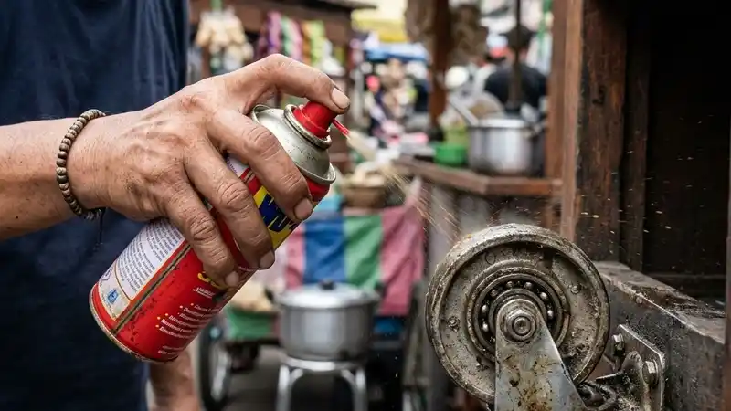 Cara Merawat Roda Gerobak Dorong Biar Ringan, Tak Berdecit