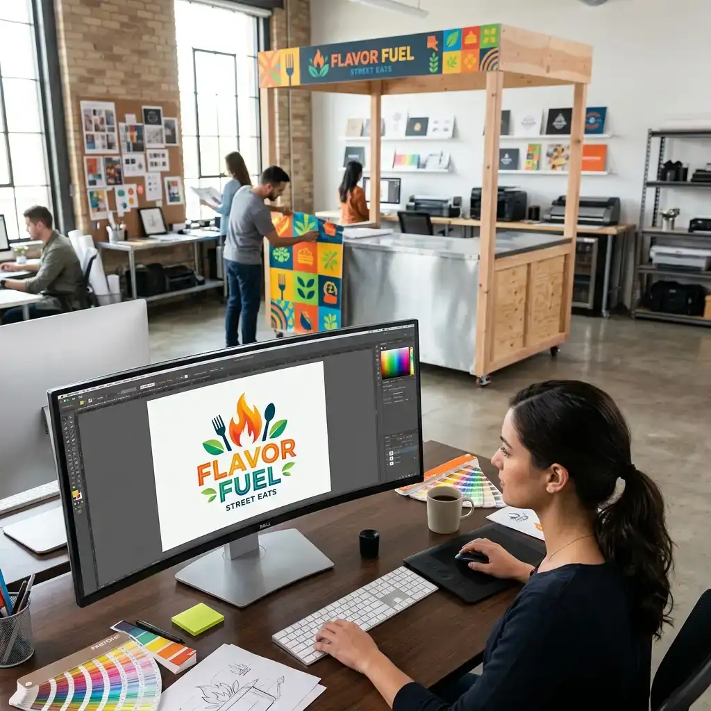 Cara Custom Branding di Booth Portable: Tips Agar Logo Terlihat Jelas