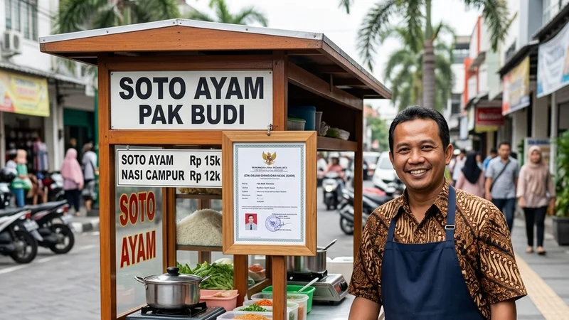 Izin Usaha Gerobak PKL: Panduan Lengkap Mengurus IUMK