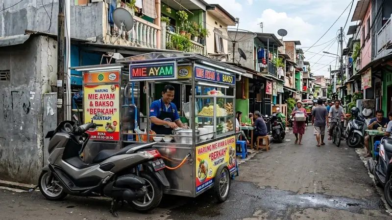Strategi Jualan Keliling Gerobak Motor Perumahan Padat
