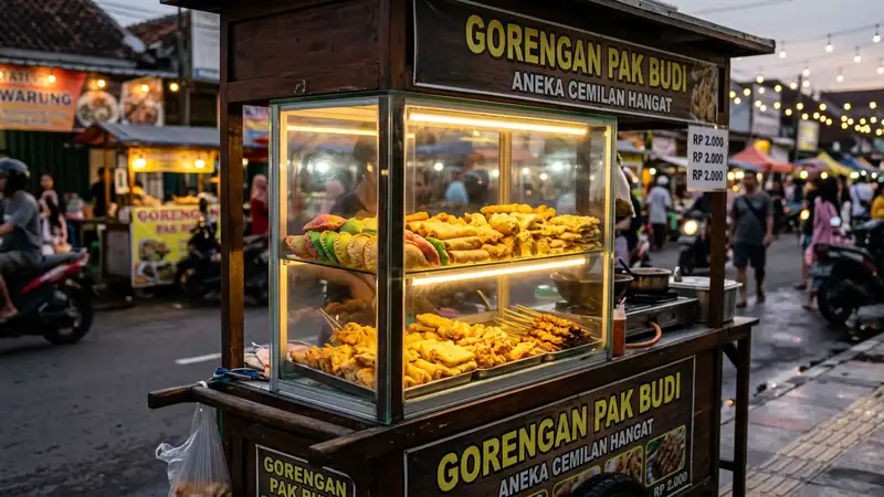 Rekomendasi Ketebalan Kaca Display Gerobak Dorong