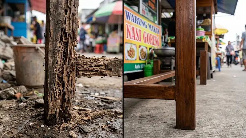 Tips Melindungi Booth Jualan dari Serangan Rayap dan Semut