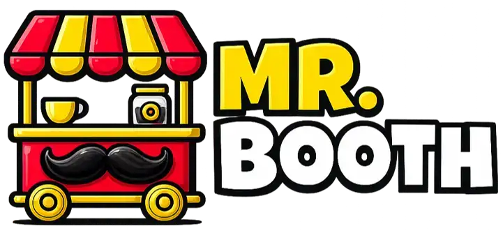 Mr. Booth Logo Produsen Gerobak Kuliner