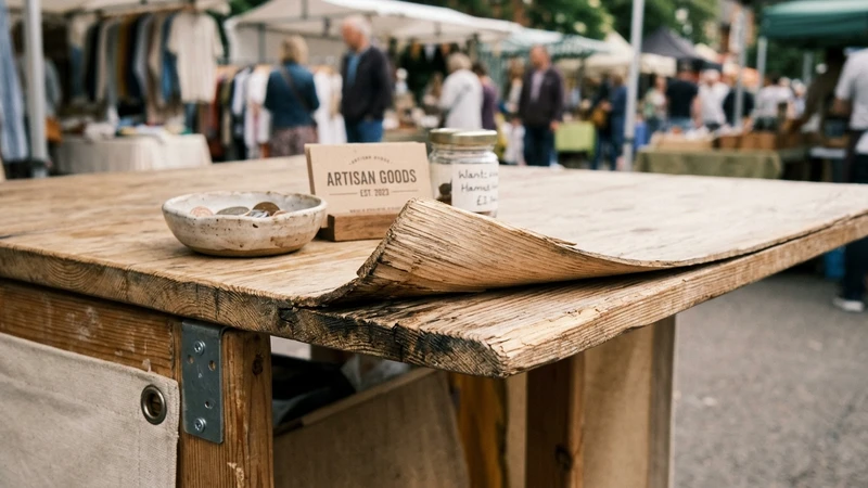 Atasi Papan Meja Booth Portable yang Mulai Melengkung