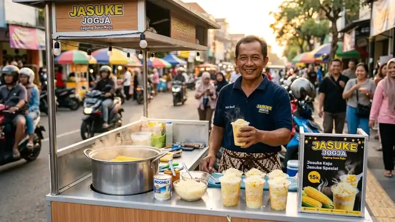 Peluang Usaha Jasuke Pakai Booth Portable Praktis