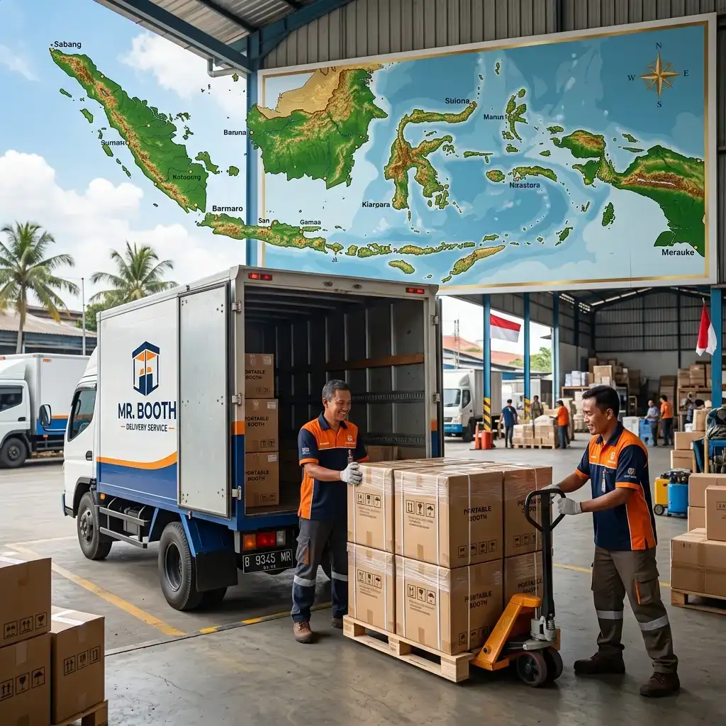 Tempat Jual Booth Portable Terdekat: Solusi Kirim Cepat ke Seluruh Indonesia