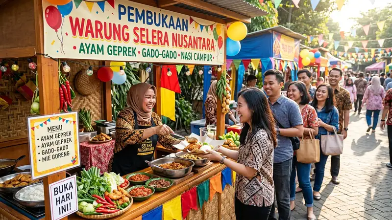 Strategi Menarik Antrean Pembeli Pertama Pembukaan Booth